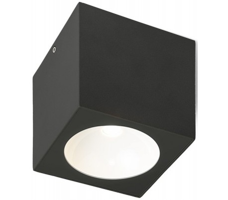 TITO SQ udendørs væglampe 6W LED - Børstet aluminium