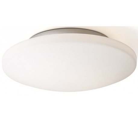 ZARA Badeværelseslampe plafond Ø26 cm 1 x 12W LED - Krom/Opalhvid
