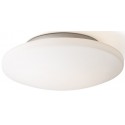 ZARA Badeværelseslampe plafond Ø26 cm 1 x 12W LED - Krom/Opalhvid