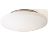 SARA Badeværelseslampe plafond Ø36 cm 1 x 24W LED - Krom/Opalhvid