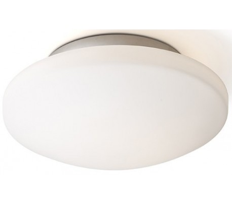 SARA Badeværelseslampe plafond Ø36 cm 1 x 24W LED - Krom/Opalhvid