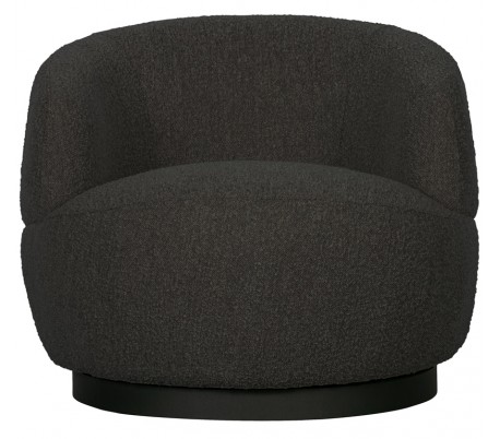 Rotérbar lænestol i polyester H71 cm - Varm grøn