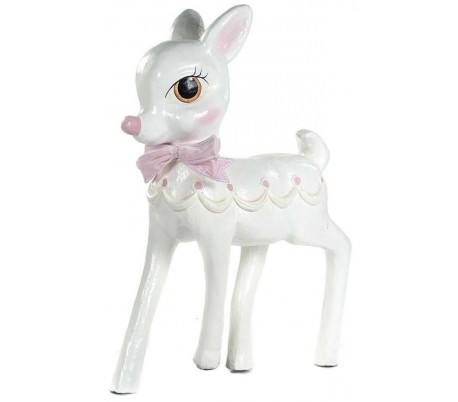 Rensdyr til kunstigt juletræ H140 x B162 cm - Antik guld