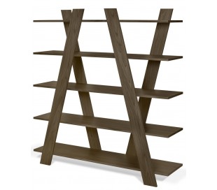 TemaHome Wind reolsystem i finér 160 x 156 cm - Eg 2