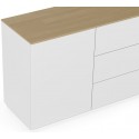 TemaHome Join sideboard i MDF og finér B120 cm - Mat hvid