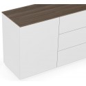 TemaHome Join sideboard i MDF og finér B120 cm - Mat hvid/Eg