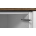 TemaHome Join sideboard i MDF og finér B120 cm - Mat hvid/Eg