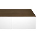 TemaHome Join Tvbord i MDF og finér B160 cm - Mat hvid/Eg
