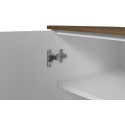 TemaHome Join sideboard i MDF og finér B180 cm - Mat hvid/Eg