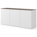 TemaHome Join sideboard i MDF og finér B180 cm - Mat hvid/Eg