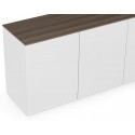 TemaHome Join sideboard i MDF og finér B180 cm - Mat hvid/Eg
