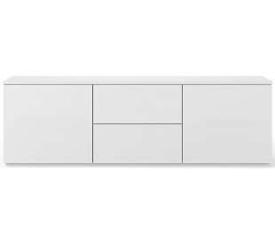 TemaHome Join Tvbord i MDF og finér B160 cm - Mat hvid 2