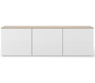 TemaHome Join Tvbord i MDF og finér B180 cm - Mat hvid 2