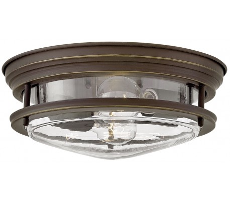 Rigby Badeværelseslampe i stål og glas B48,3 cm 2 x E27 - Poleret krom/Klar med dråbeeffekt