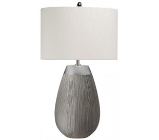 Havering Bordlampe i keramik og tekstil H73 cm 1 x E27 - Azur turkis/Grøn 2