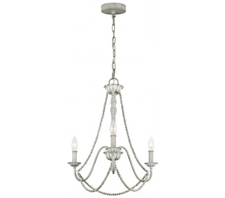 Maryville Væglampe i stål og træ H53,3 cm 2 x E14 - Antik grå