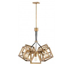 Ensemble Loftlampe i stål 17,8 x 17,8 cm 1 x E27 - Børstet bronze