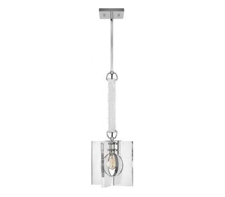 Ludlow Loftlampe i stål 30 x 30 cm 1 x E27 - Børstet grafitgrå