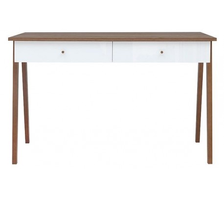 Natalia skrivebord i MDF og finér 160 x 75 cm - Kirsebær