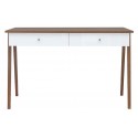 Natalia skrivebord i MDF og finér 160 x 75 cm - Kirsebær