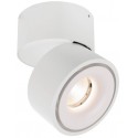 Uni justerbar påbygningsspot 12W LED - Hvid