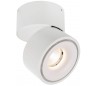 Uni justerbar påbygningsspot 12W LED - Hvid