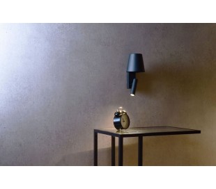 Cube væglampe 1 x 25W G9 H11,5 cm - Beige beton 2