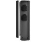 Tower 2 x Strømudtag i aluminium H40 cm - Mørkegrå