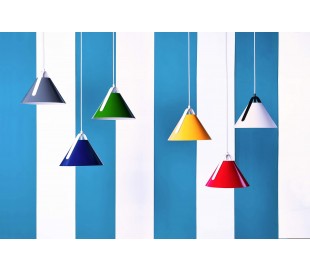 Diversity loftlampe Ø28 cm 1 x E27 - Blå/Hvid 2