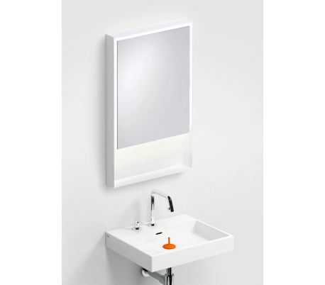 LOOK AT ME vægspejl med lys IP44 220 x 50 cm - Klar