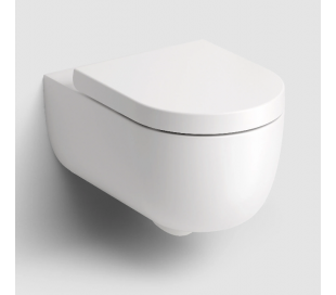 HAMMOCK Væghængt toilet B36,8 cm - Hvid højglans