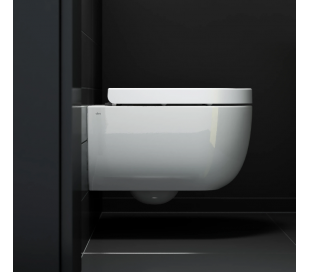 HAMMOCK Væghængt toilet B36,8 cm - Hvid højglans 2