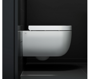 HAMMOCK Væghængt toilet B36,8 cm - Hvid højglans 2