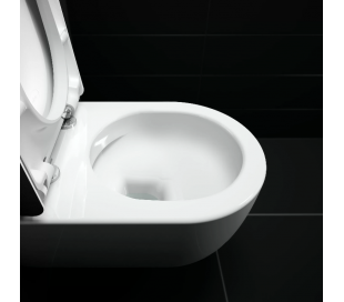 HAMMOCK Væghængt toilet D49 cm - Mat hvid 2