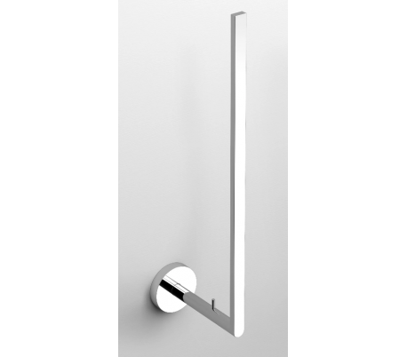 FLAT Toiletrulleholder til 3 ruller H30,6 cm - Mat hvid