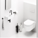 FLAT Toiletrulleholder til 3 ruller H30,6 cm - Mat hvid