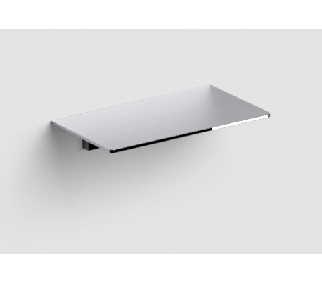 SJOKKER Væghylde 18 x 10 cm - Mat hvid