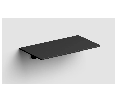 SJOKKER Væghylde 18 x 10 cm - Mat hvid