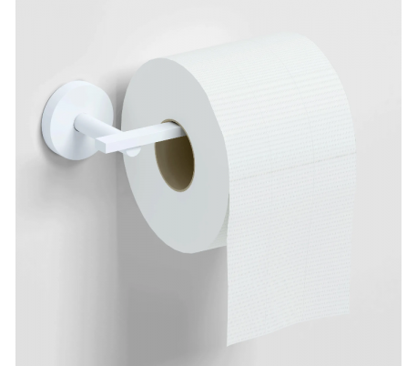 FLAT Toiletrulleholder til 3 ruller H30,6 cm - Mat hvid