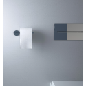 FLAT Toiletrulleholder B16,5 cm - Mat hvid