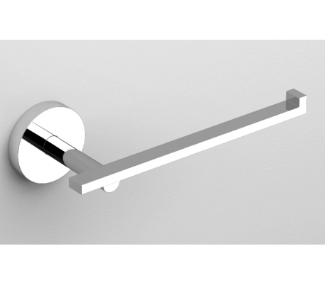 FLAT Toiletrulleholder B16,5 cm - Mat hvid