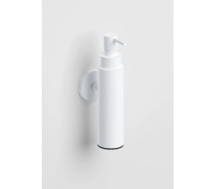 FLAT Væghængt toiletbørste H35 cm - Mat hvid