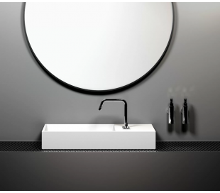 SJOKKER Væghængt sæbedispenser H17,55 cm - Mat hvid 2