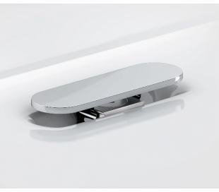 FIRST Bundventil til FIRST og FLUSH håndvaske - Mat hvid