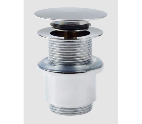 INBE Bundventil Pop-Up 1 1/4" - Krom