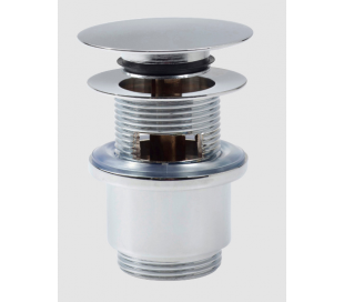 INBE Bundventil Pop-Up 1 1/4" - Krom