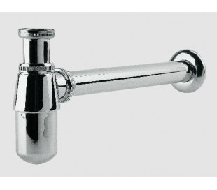 INBE Vandlås/Afløb kort - Krom