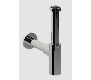 INBE Vandlås/Afløb kort - Krom