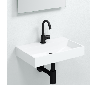 XO 1 Armatur drejbar til håndvask H21,1 cm - Krom 2