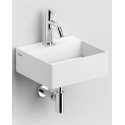 NEW FLUSH 1 Håndvask 28 x 27 cm Aluite - Mat hvid